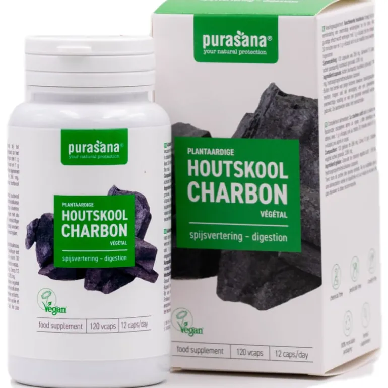 Pit&Pit Plantaardige houtskool capsules Hot