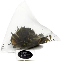 Pit&Pit Zwarte thee gember-citroen in theezakjes Online